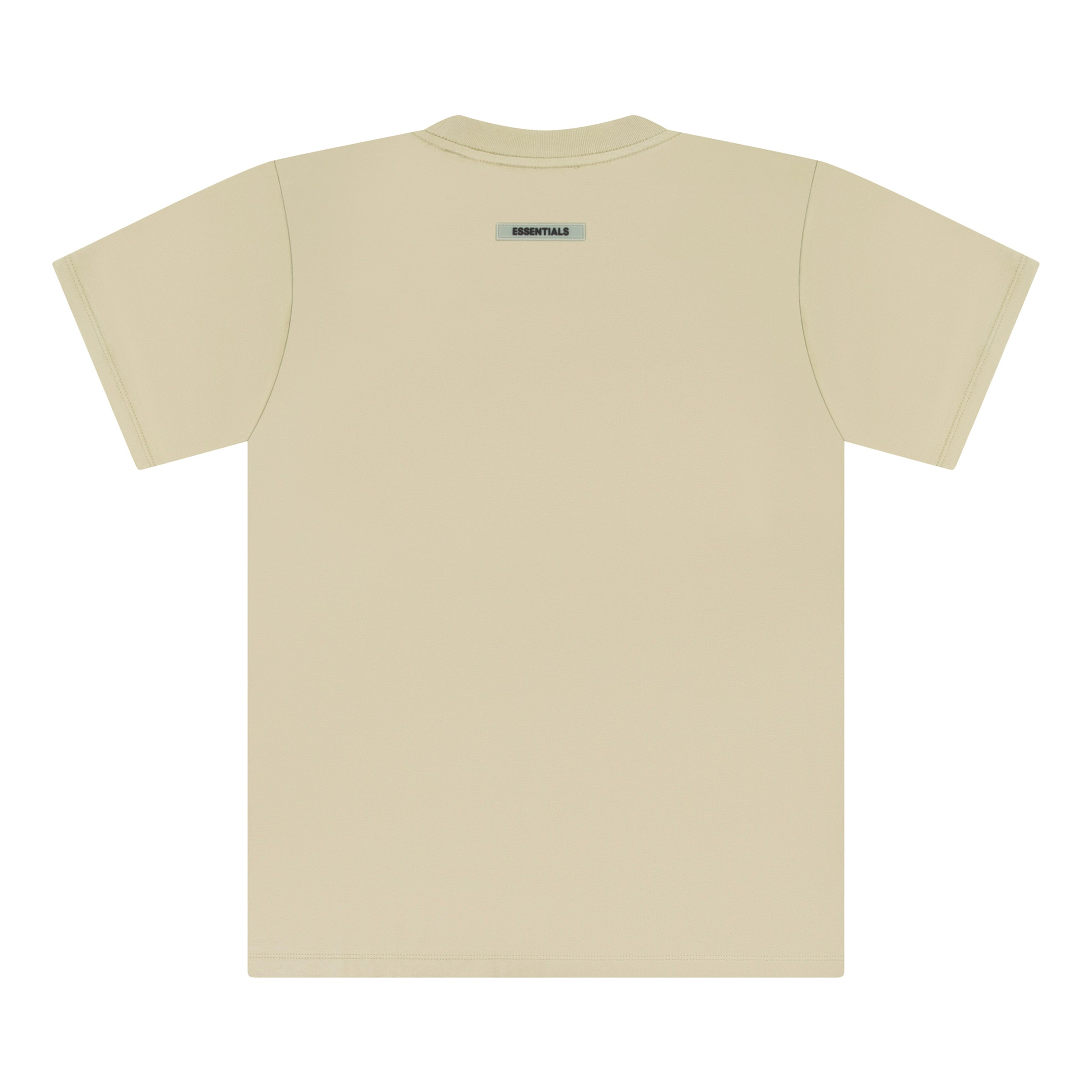 ESSENTIALS FRONT LOGO TEE MOSS