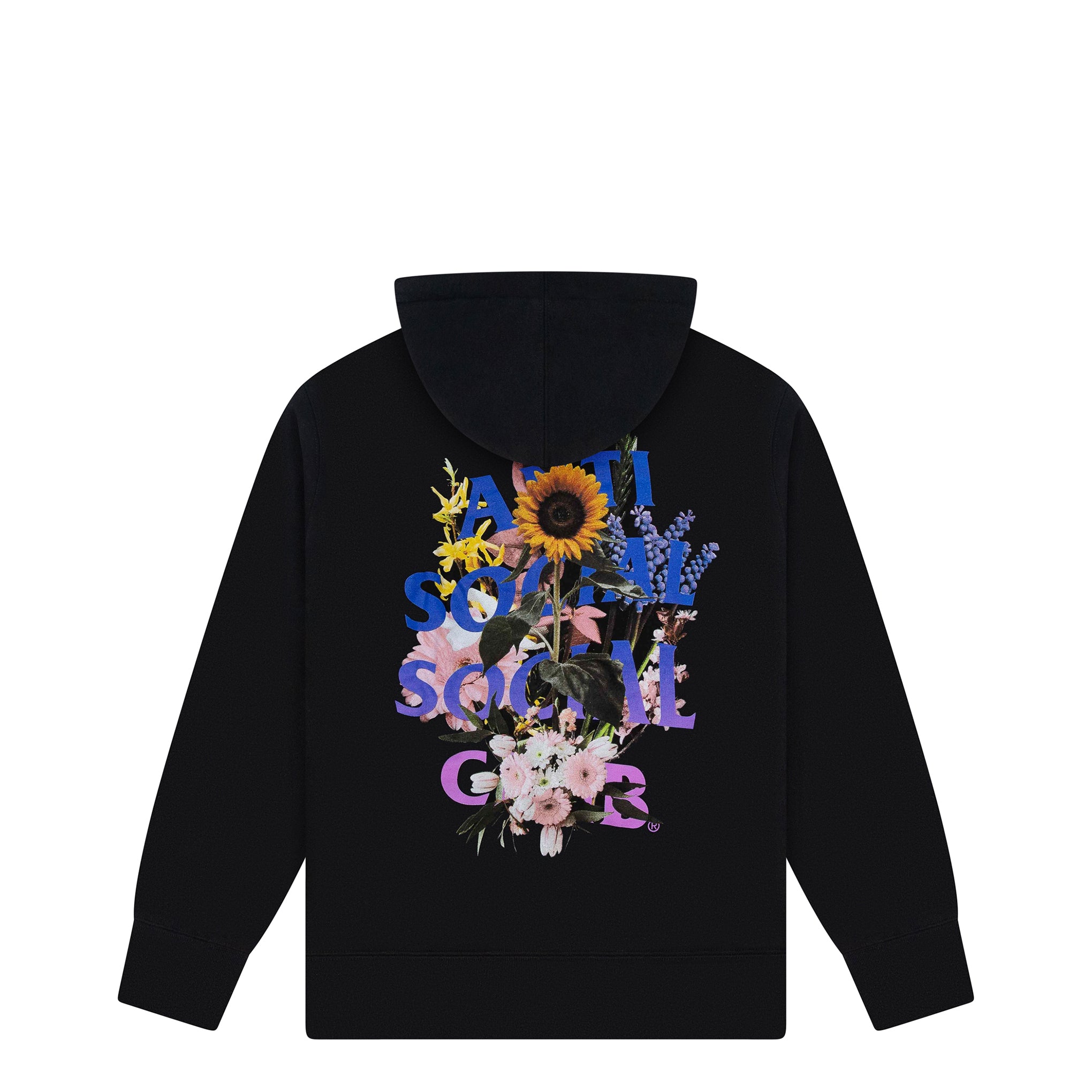 ASSC BOUQUET FOR THE OLD DAYS SUDADERA CON CAPUCHA NEGRO
