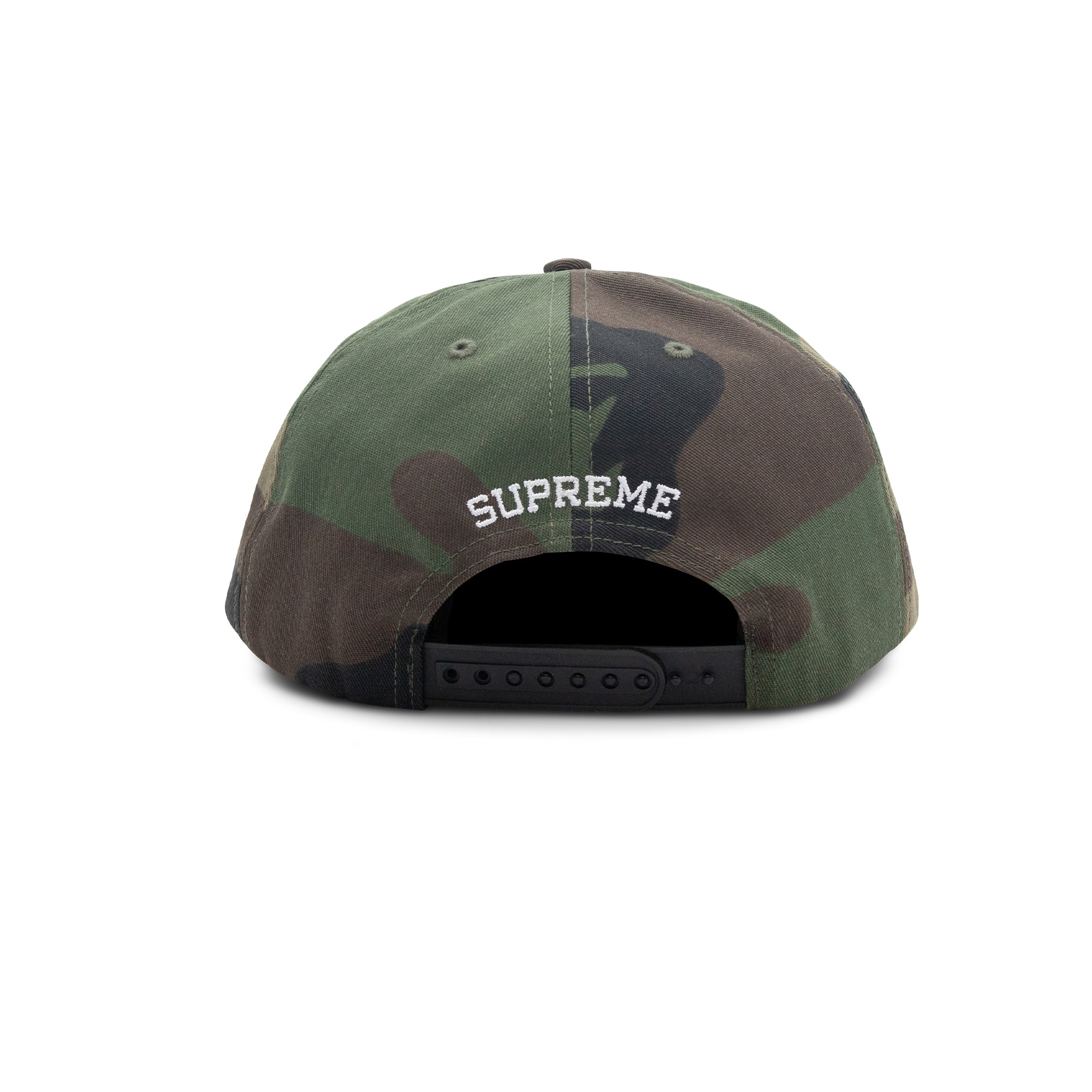 SUPREME MARY 5 PANEL CAP CAMO