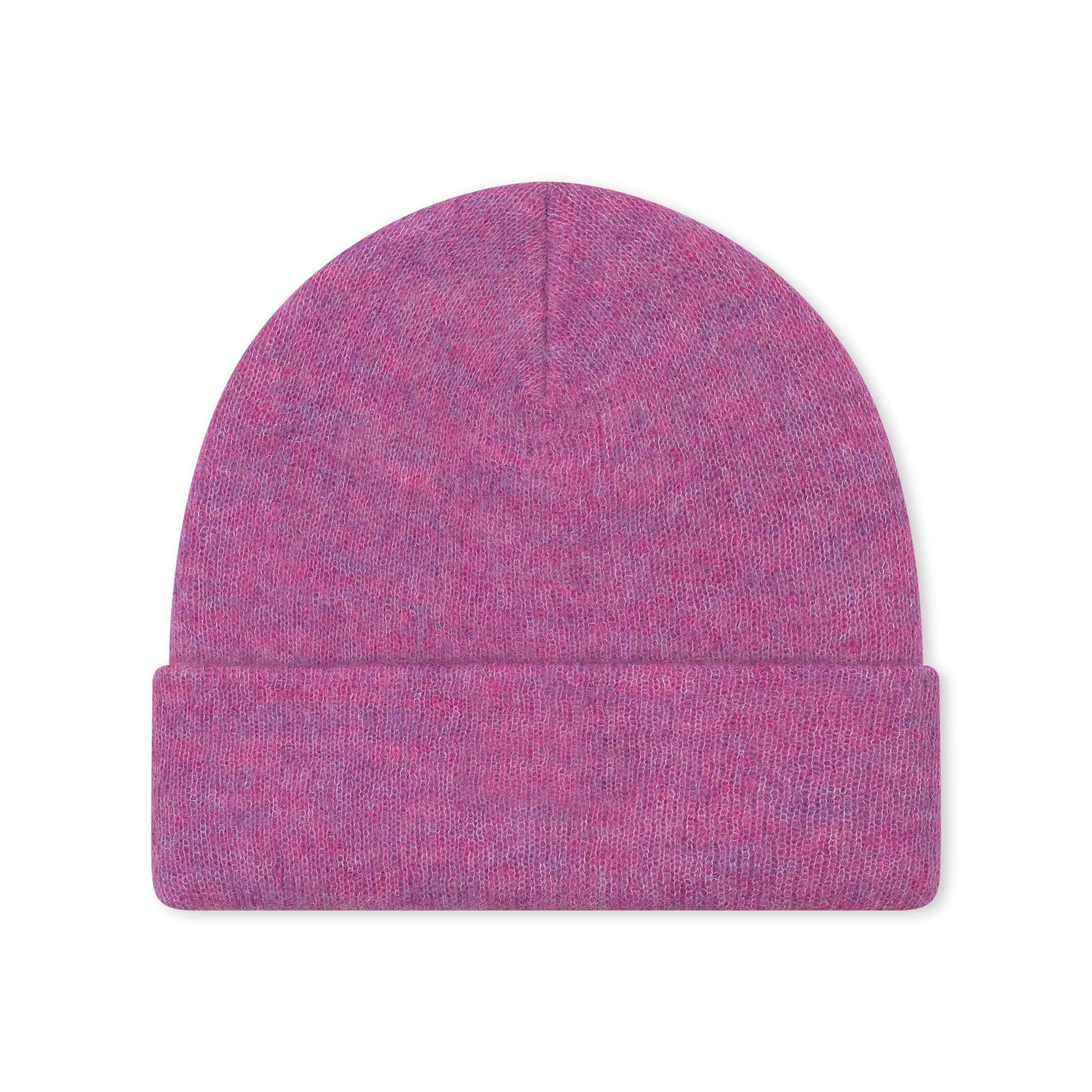 高级马海毛毛线帽 粉色 (FW16)