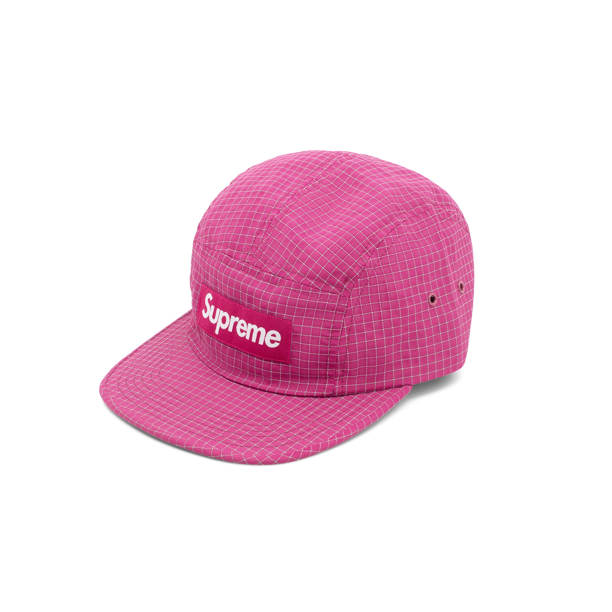 SUPREME REFLECTIVE RIPSTOP CAMP CAP RED