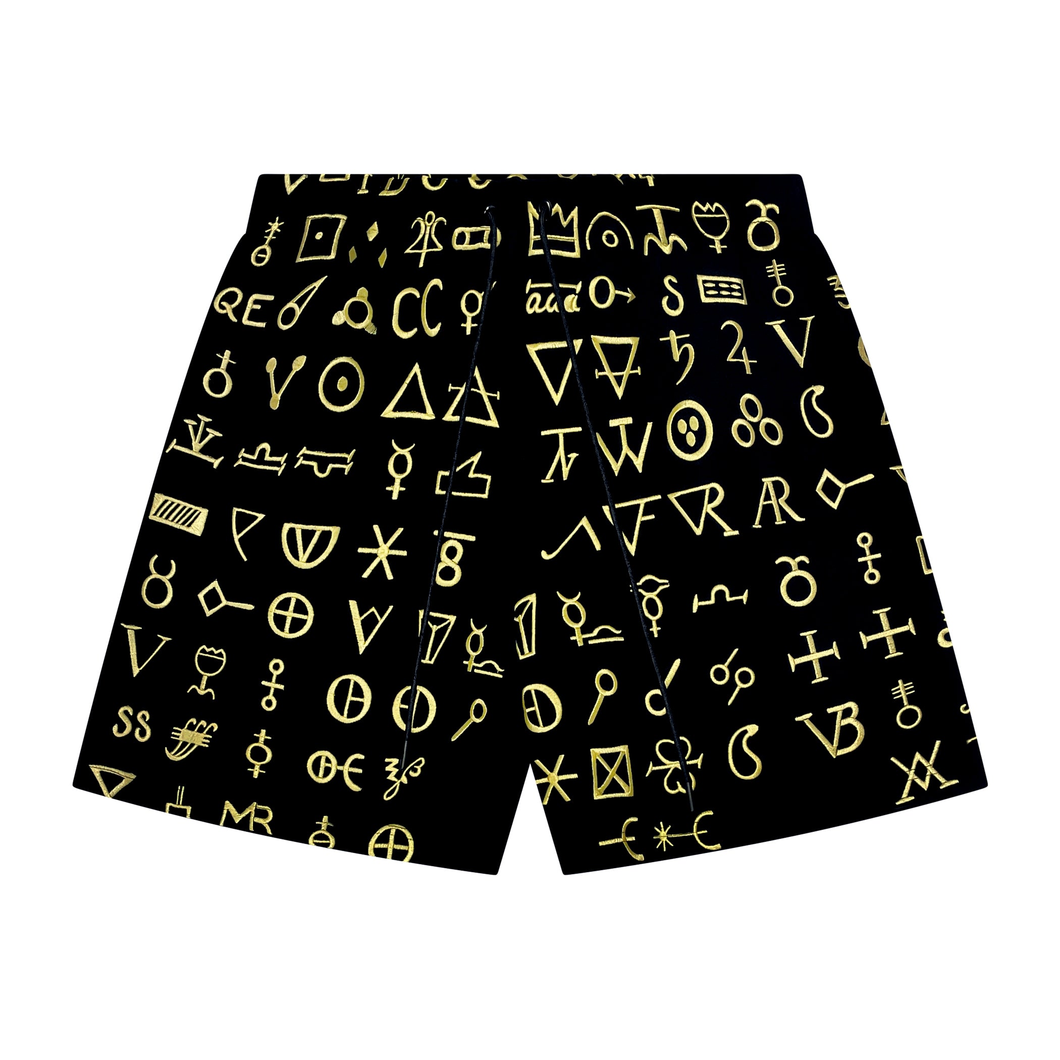 OD ALCH3MIST SCRIPT SHORT BLACK