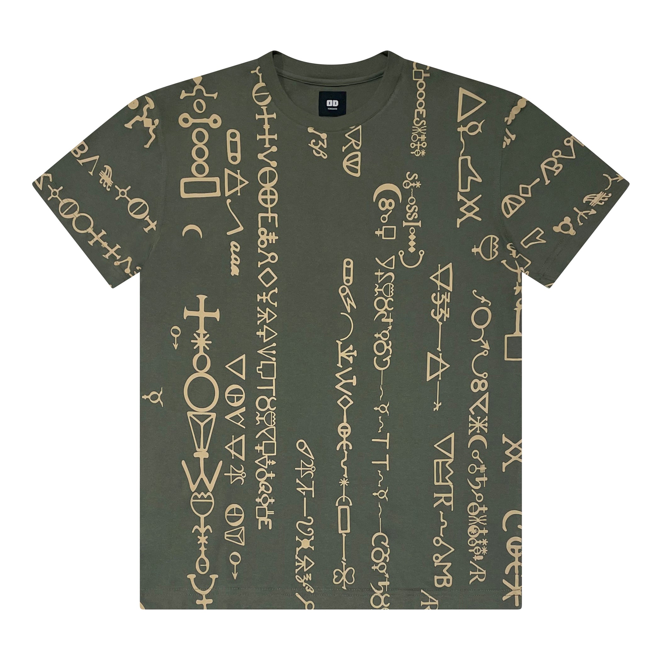 OD ALCH3MIST TEE OLIVE/CREAM