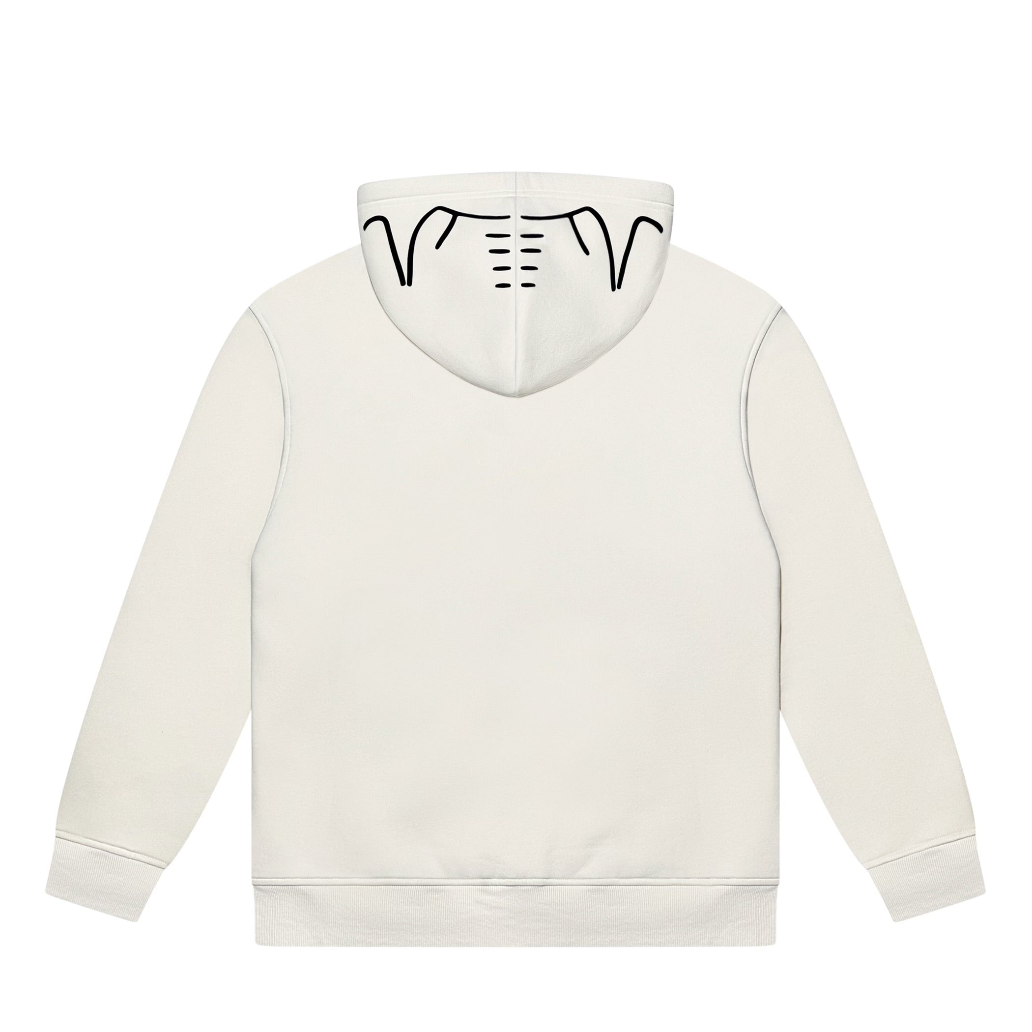 OD ANIMA HOODIE CREAM