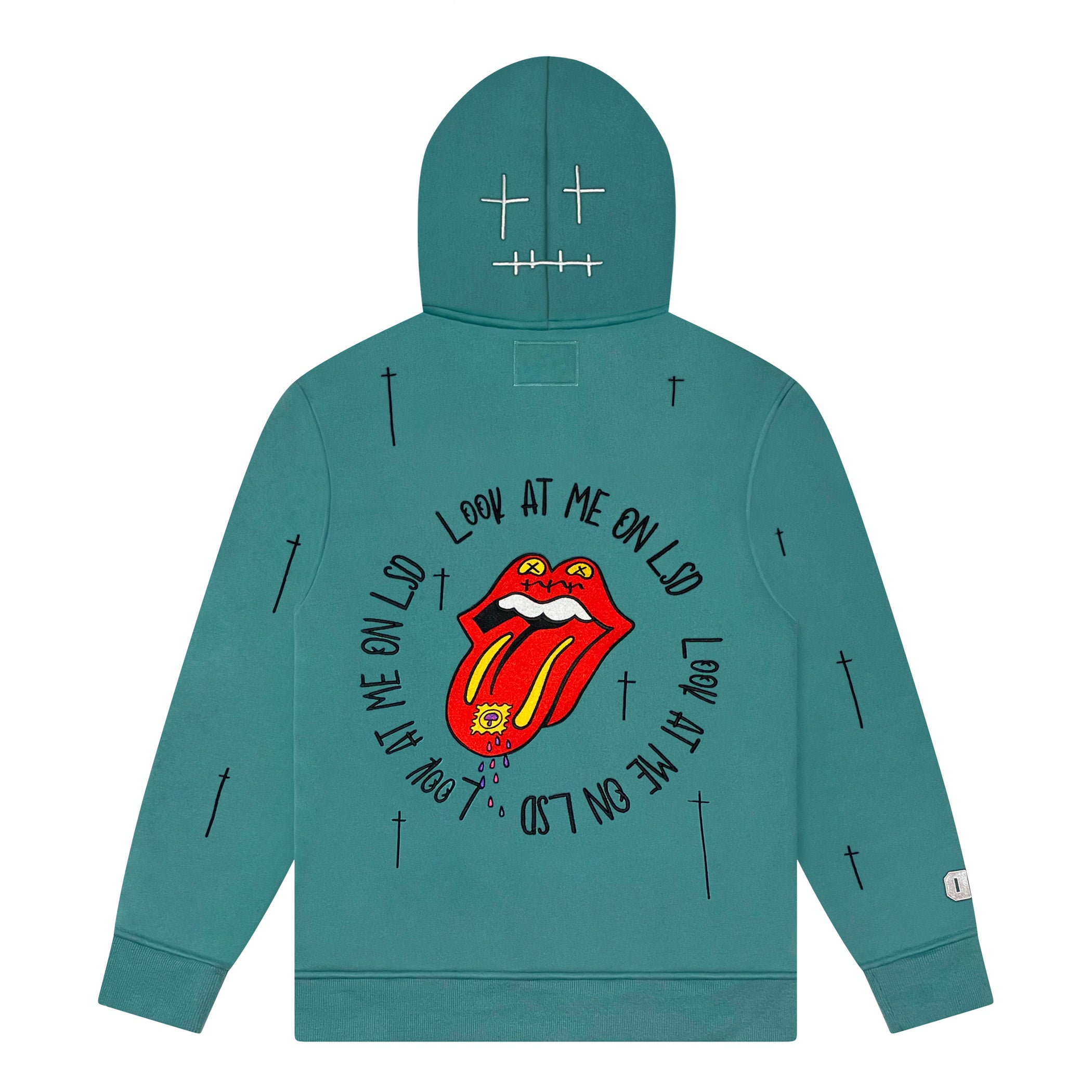 OD LSD HOODIE AQUA