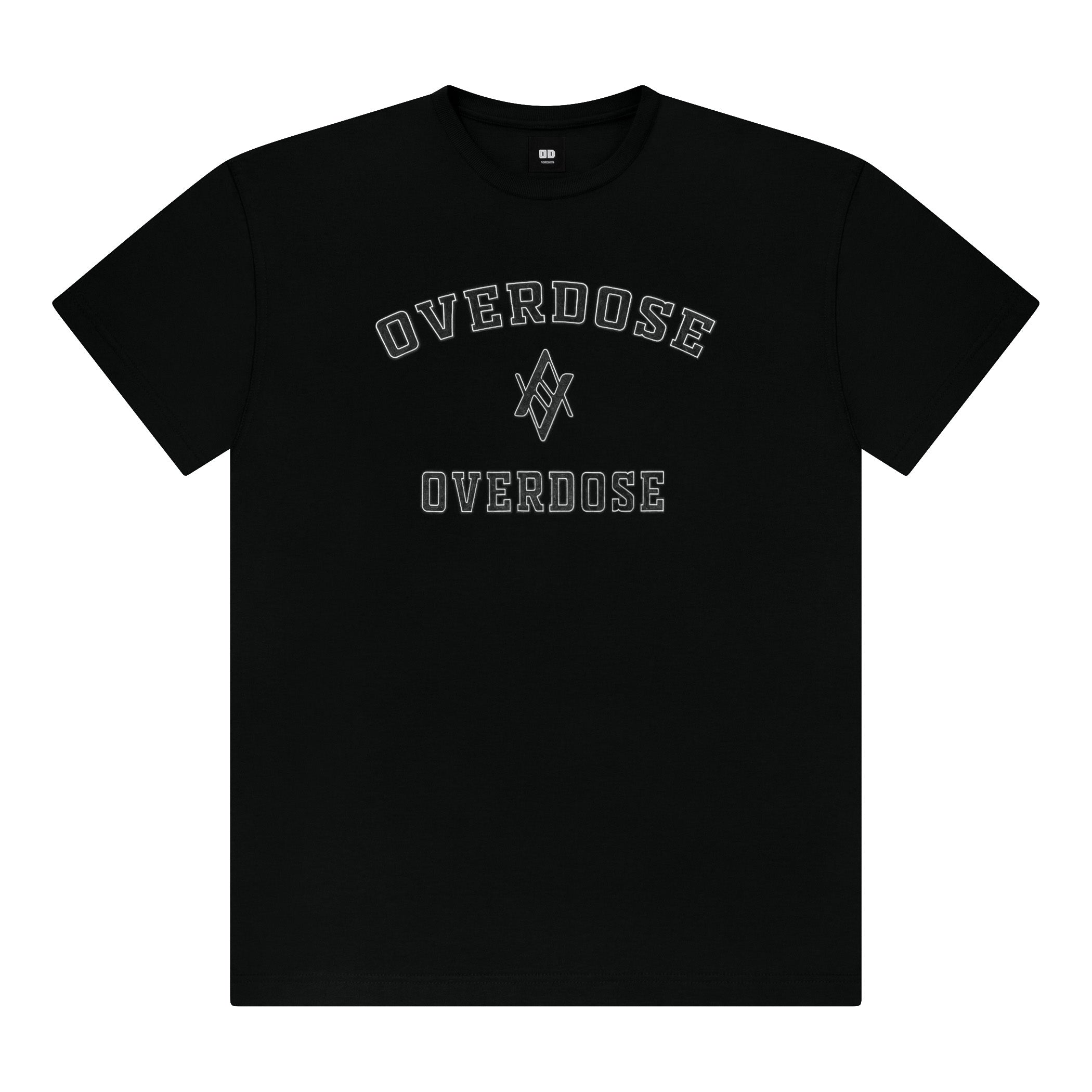 OD OVERDOSE TEE BLACK