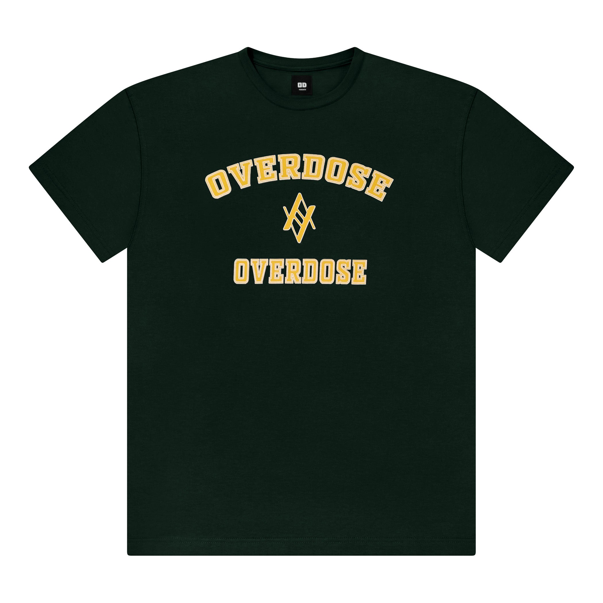 OD OVERDOSE TEE FOREST GREEN