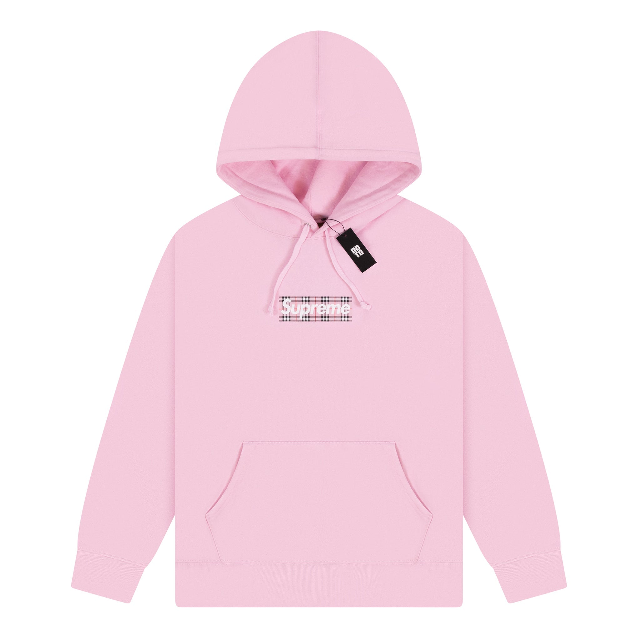 SUPREME BURBERRY BOX LOGO HOODIE