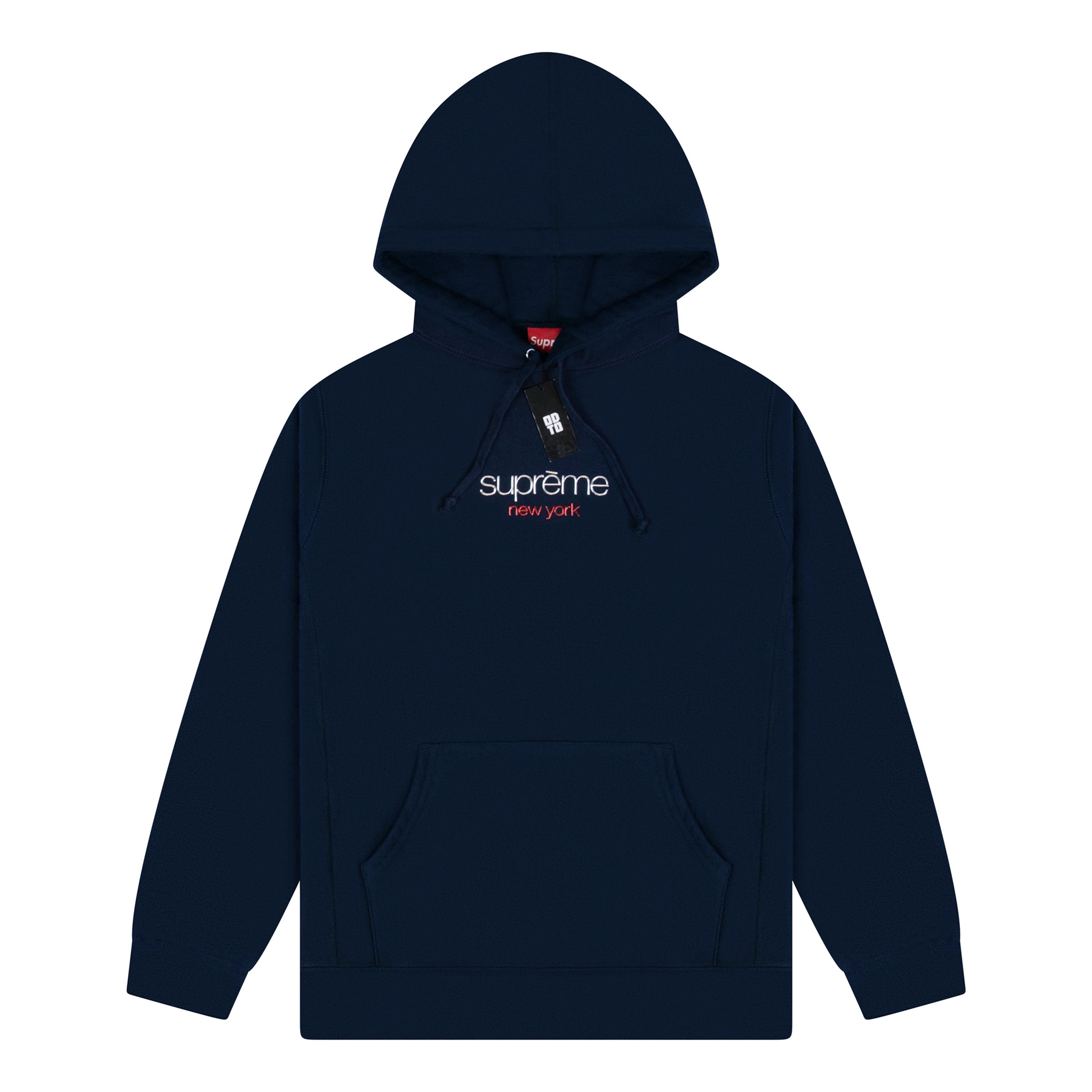 Supreme classic logo hoodie sale