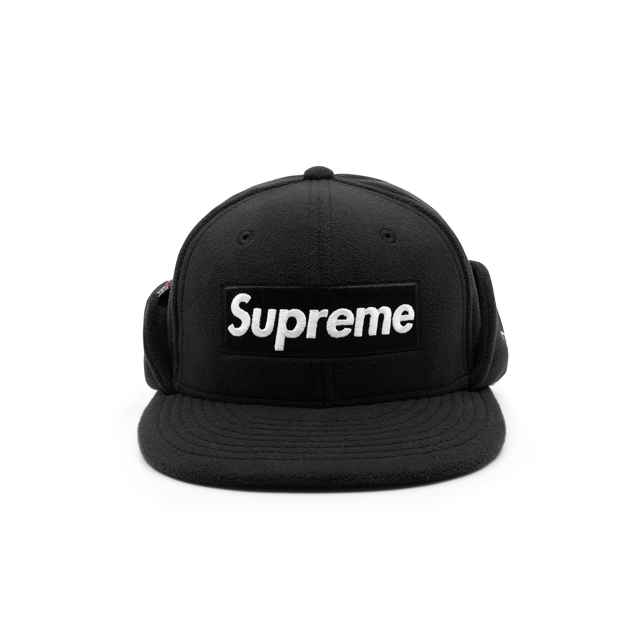 SUPREME NEW ERA FLAPPED FITTED BLACK