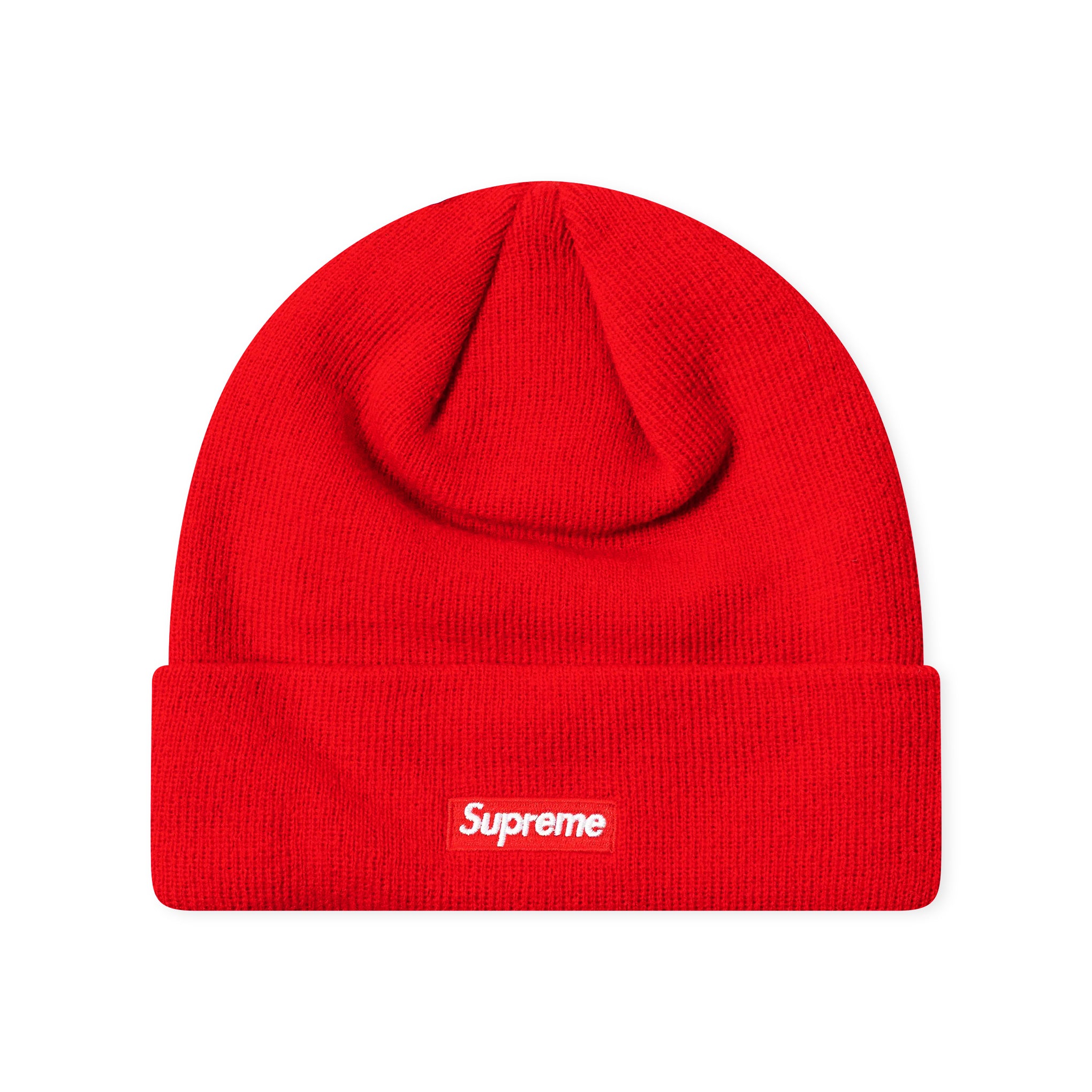 SUPREME NEW ERA S LOGO BEANIE RED (FW19) – ODTO