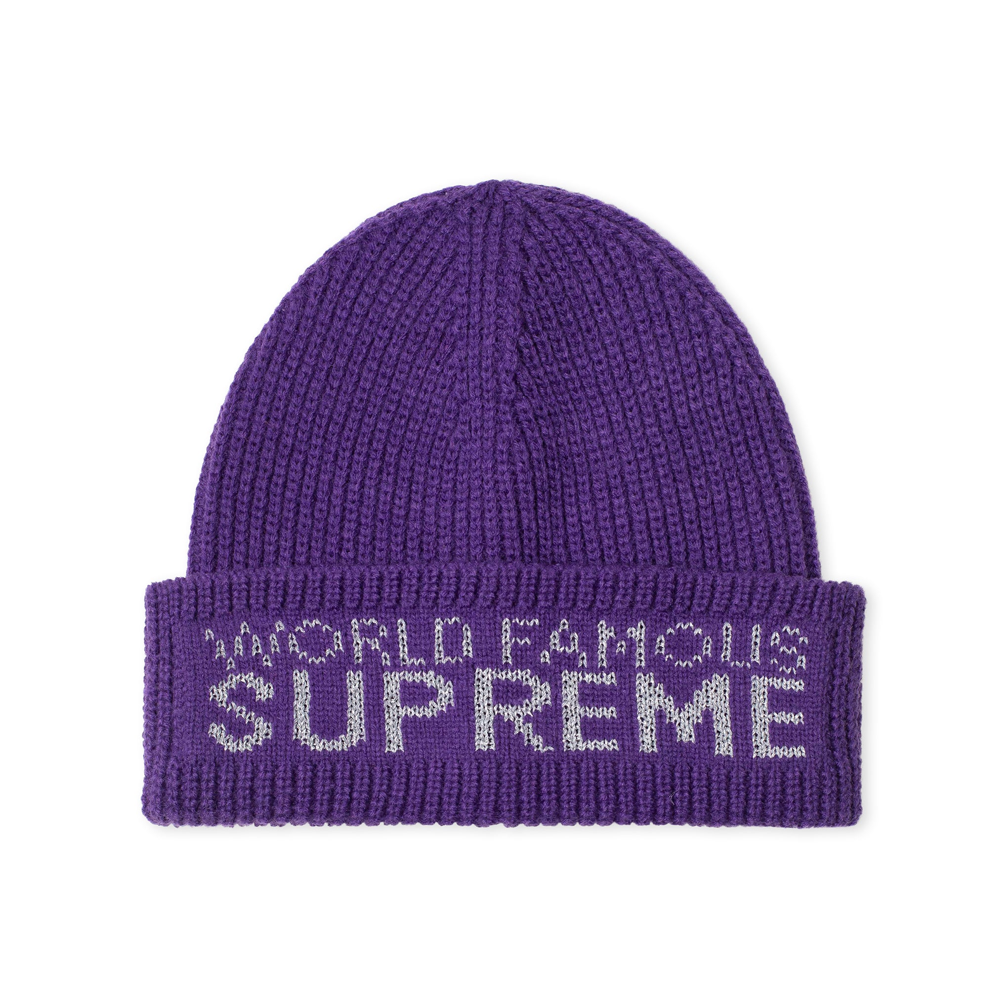 SUPREME 世界著名紫色无檐便帽（2020 秋冬）