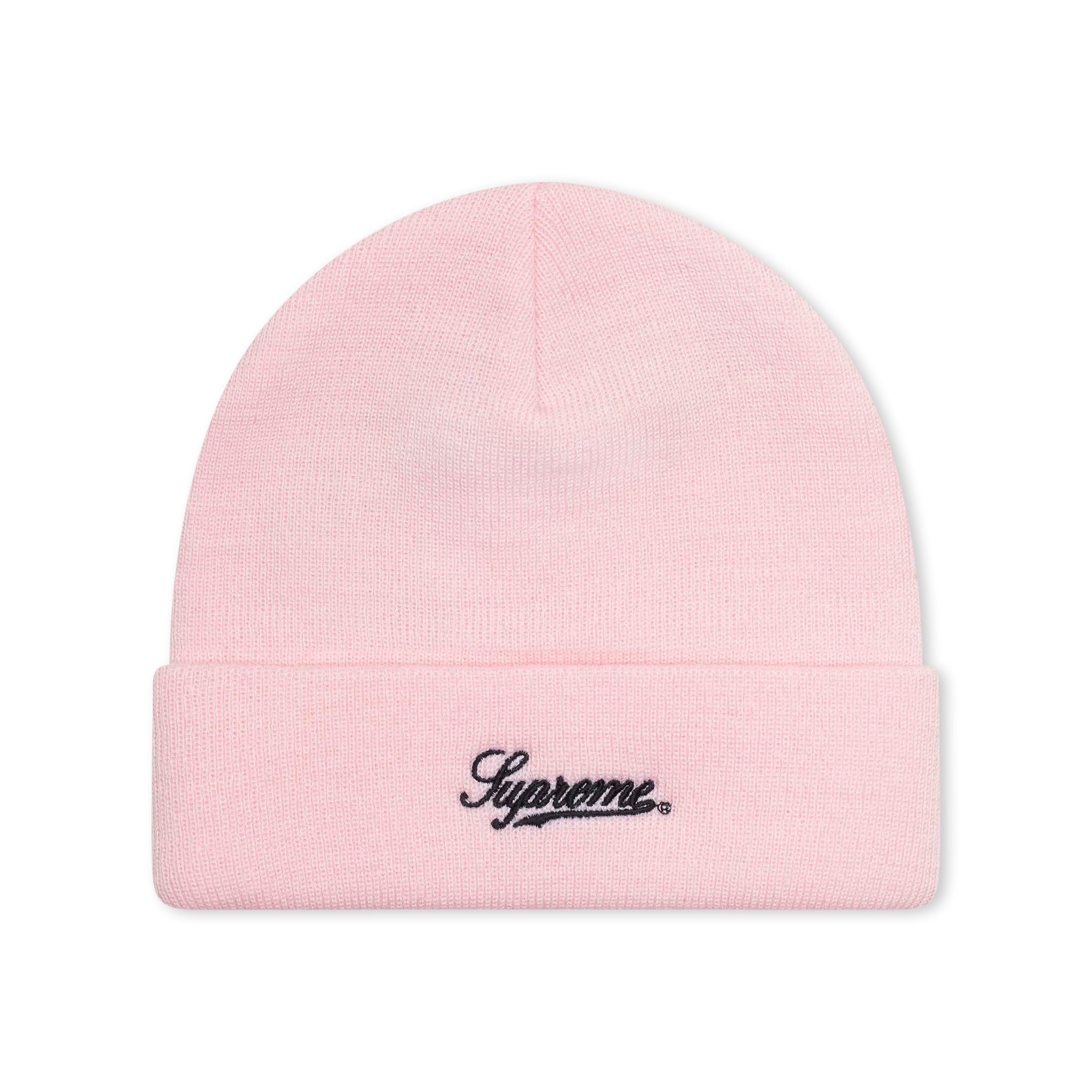 SUPREME HYSTERIC GLAMOUR BEANIE PINK