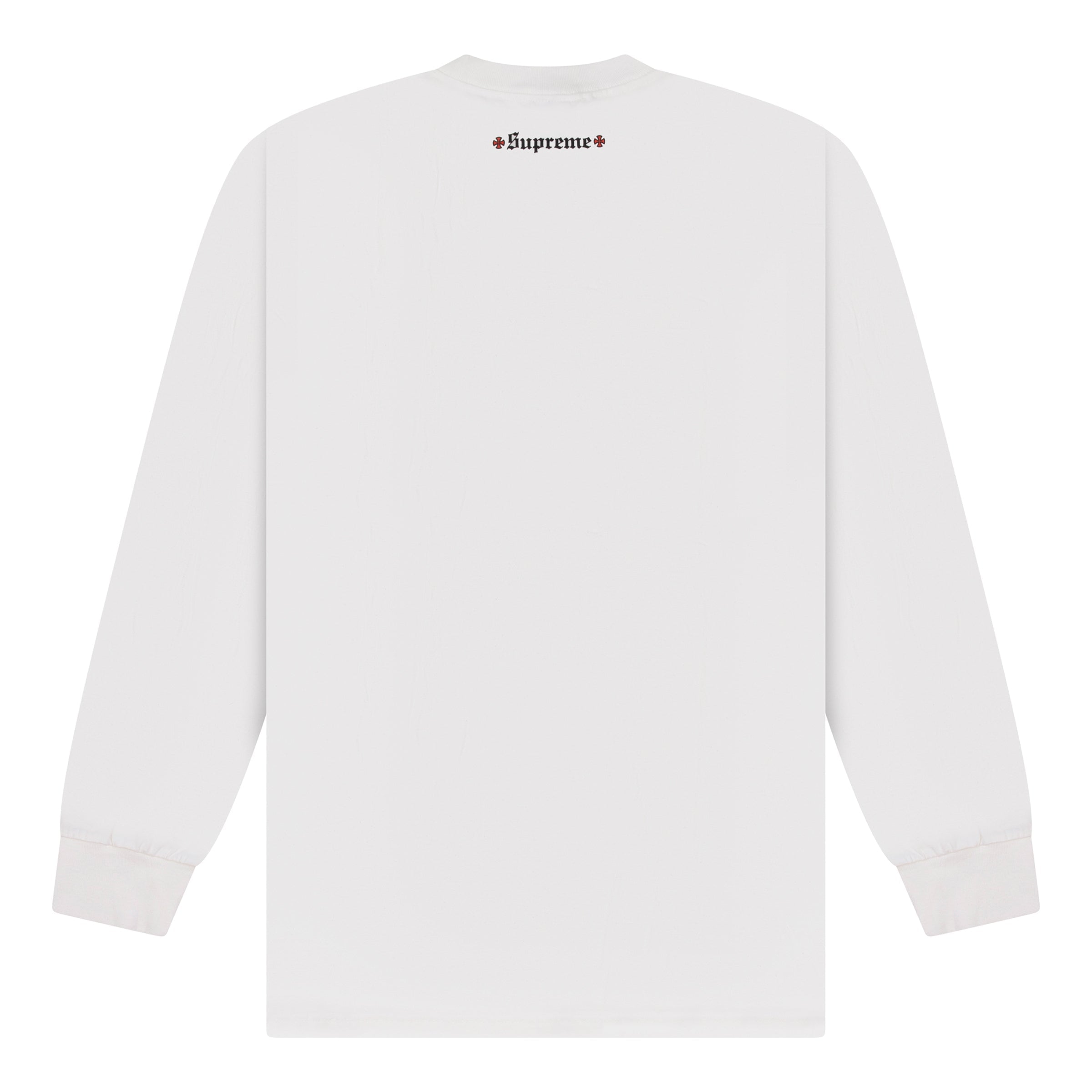 Supreme Independent Fuck the Rest L/S Tee White