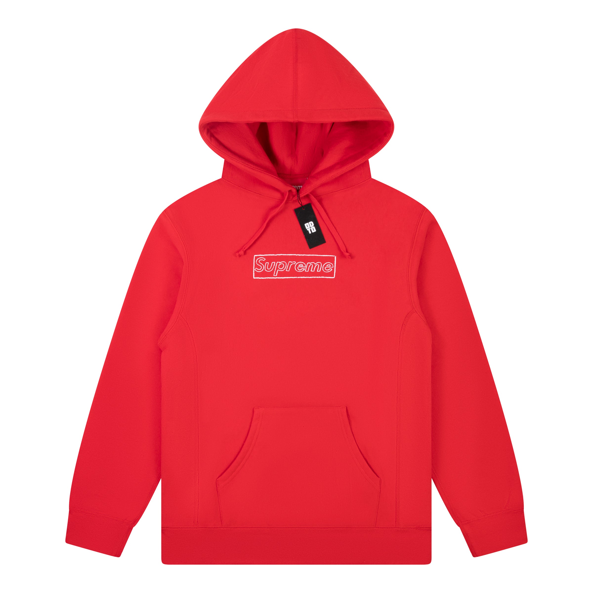 SUPREME KAWS CHALK LOGO HOODIE