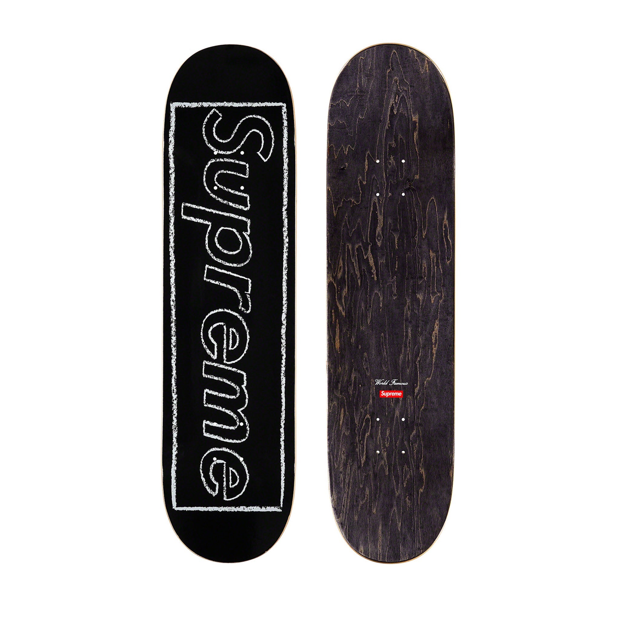Supreme Blade Whole Car Skateboard Deck White