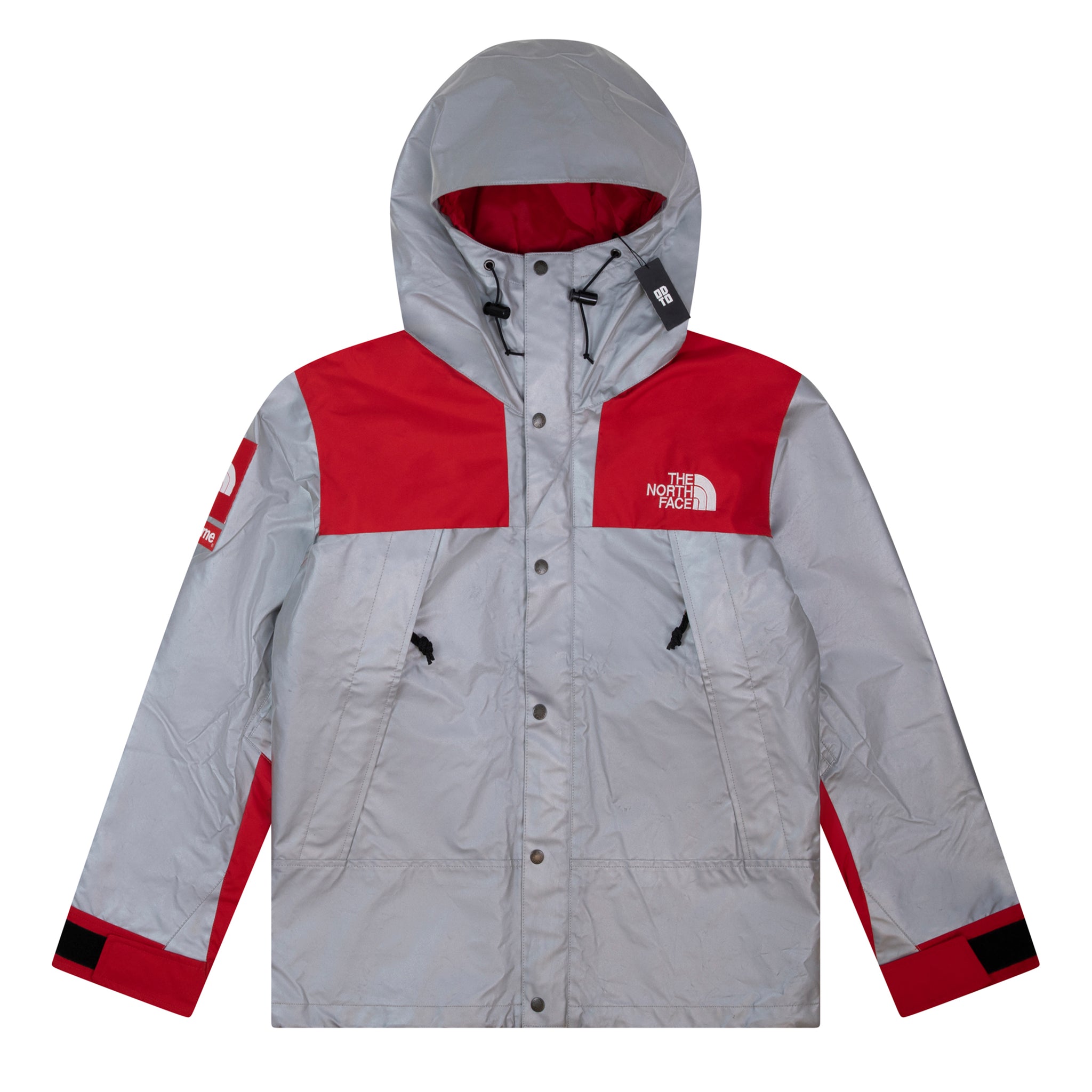 Supreme the north face 3m reflective mountain jacket red Clearance
