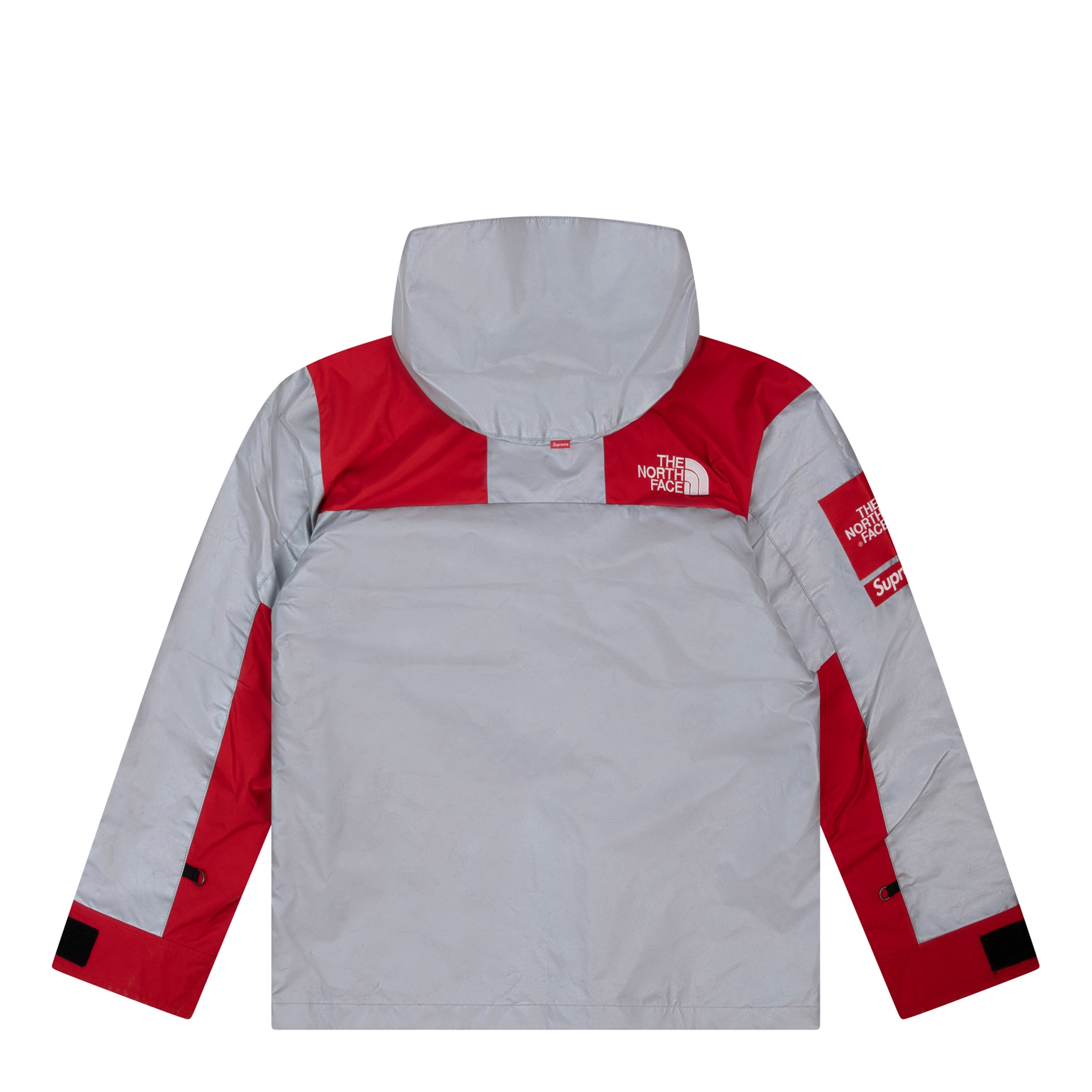 SUPREME THE NORTH FACE 3M REFLECTIVE MOUNTAIN JACKET RED