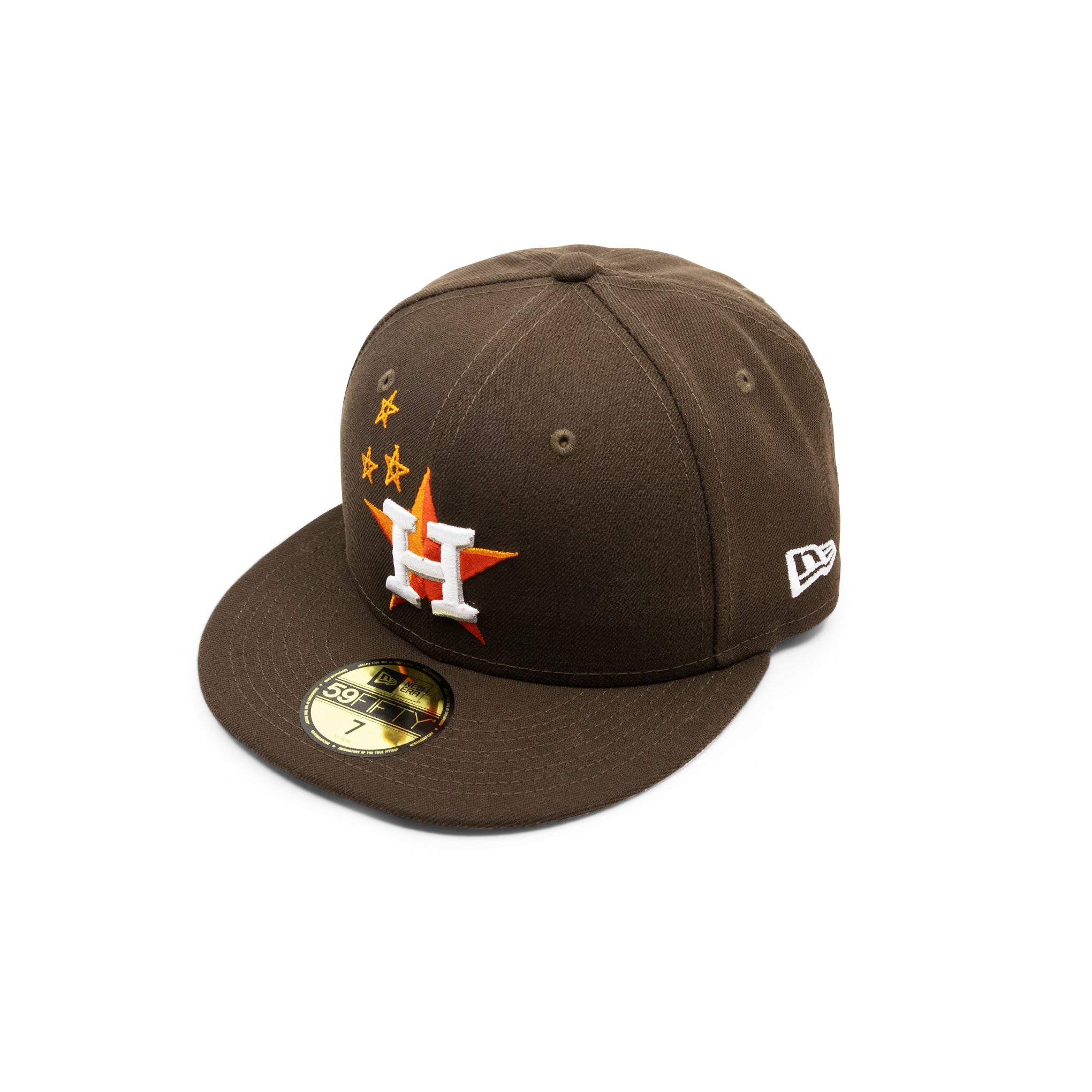 ) NEW ERA 59FIFTY Houston Astros Space City Fitted Hat Size 7 1/4 Travis  Scott