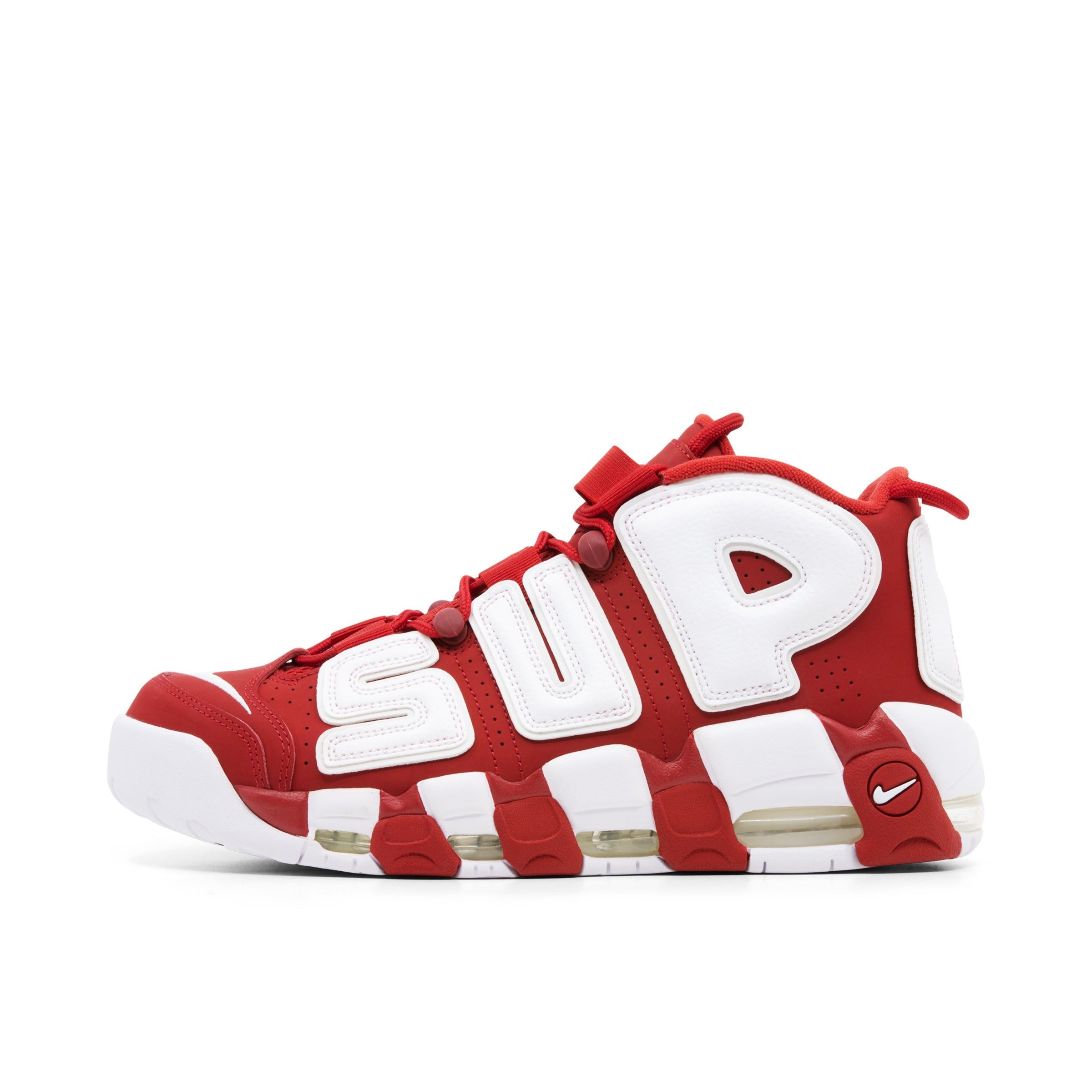 NIKE AIR MORE UPTEMPO SUPREME RED