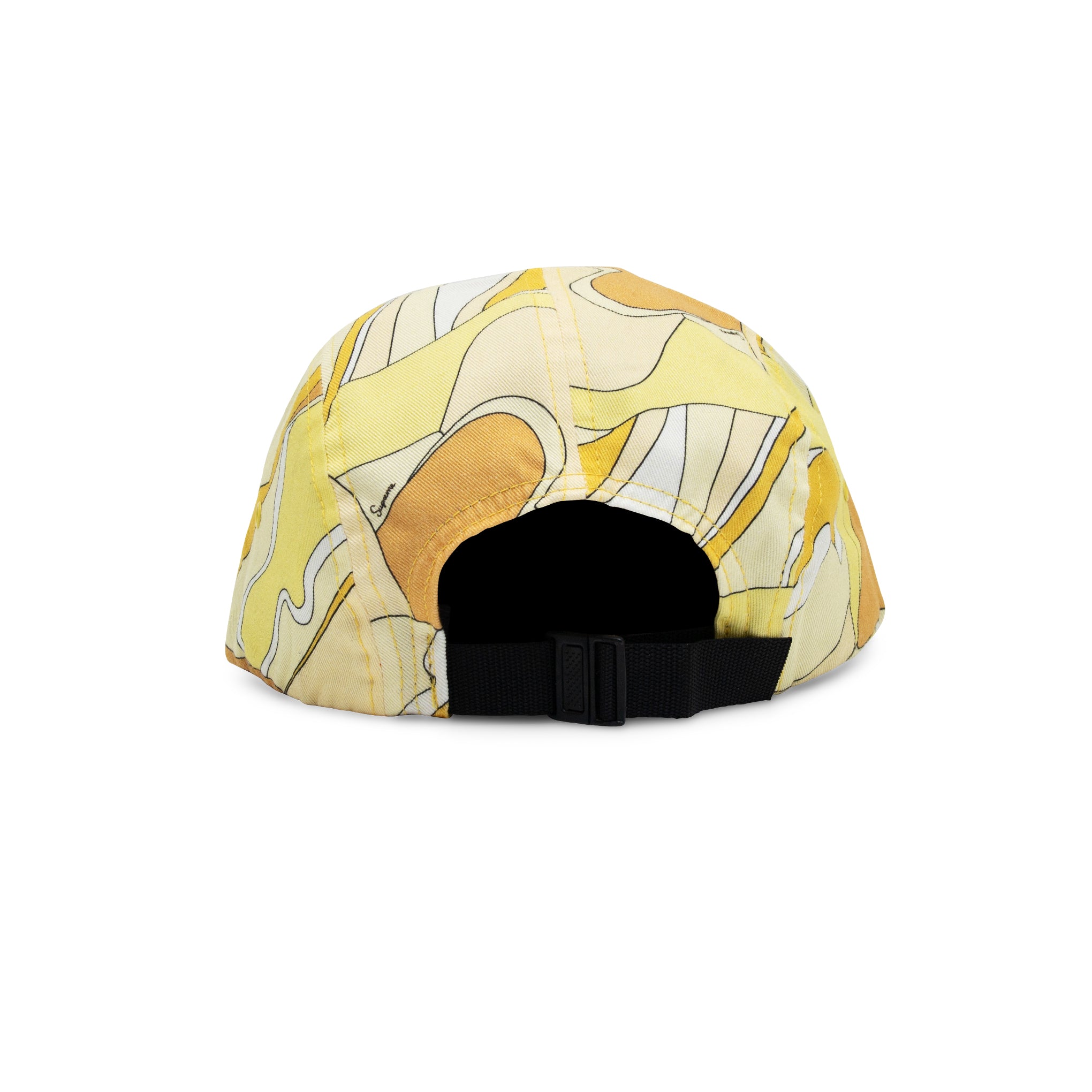 SUPREME ABSTRACT CAMP CAP YELLOW